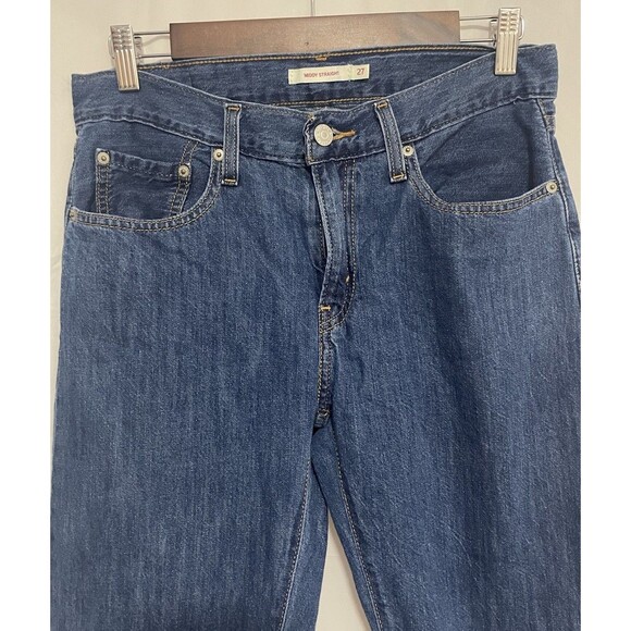 Levi’s Middy Straight Jeans Medium Wash Women’s 27 - Picture 3 of 12